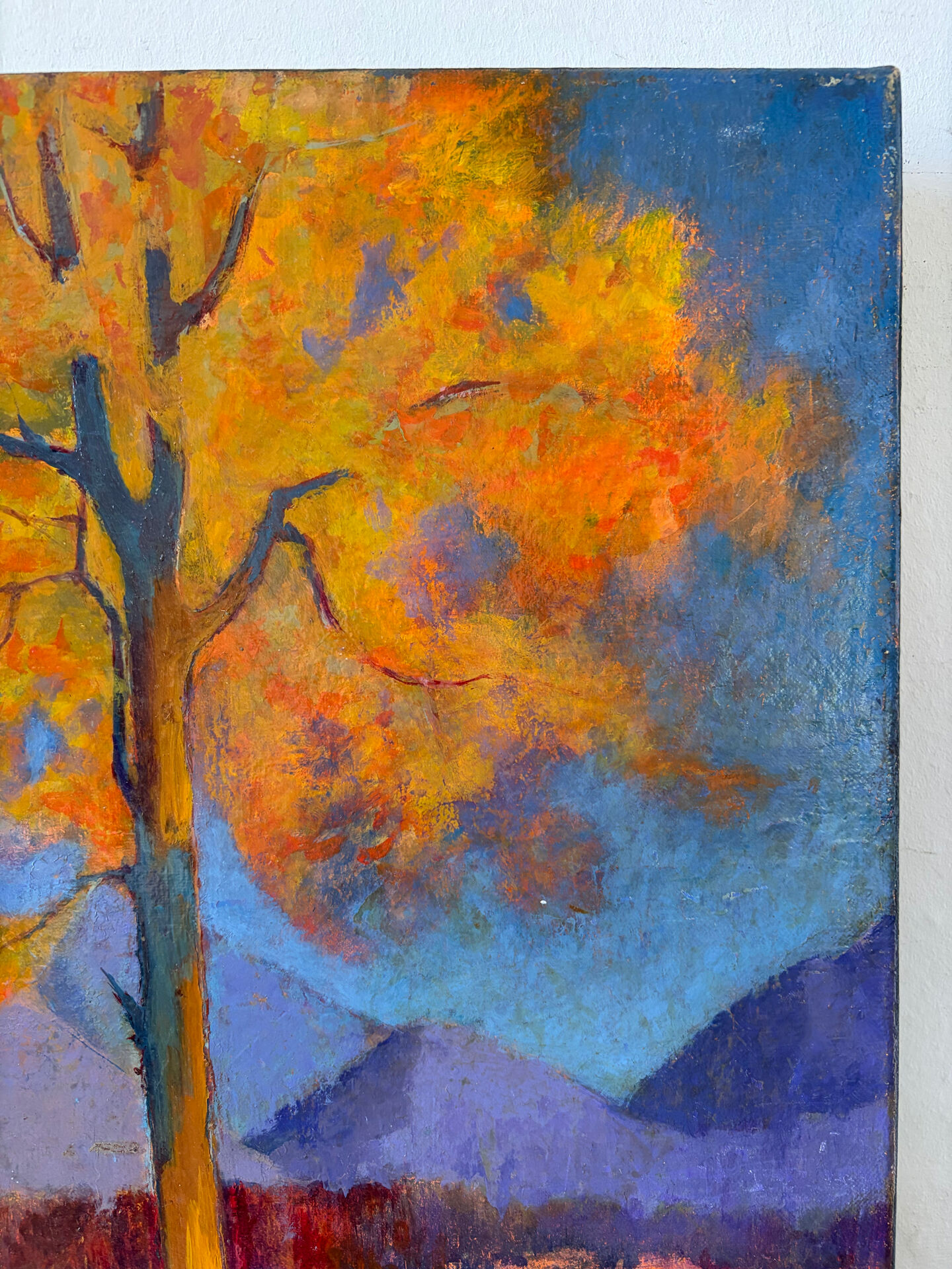 "Bariloche" Argentine, oil on canvas signed JJ Chambry, 2002