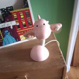 Ceramic airplane lamp