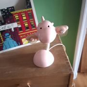Ceramic airplane lamp