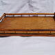 Tray in bamboo and wood
