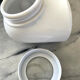 Space age sugar pot