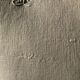 Hemp sheet embroidered MR very old seam central days crossed