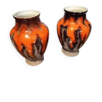 Pair of Baudin vases