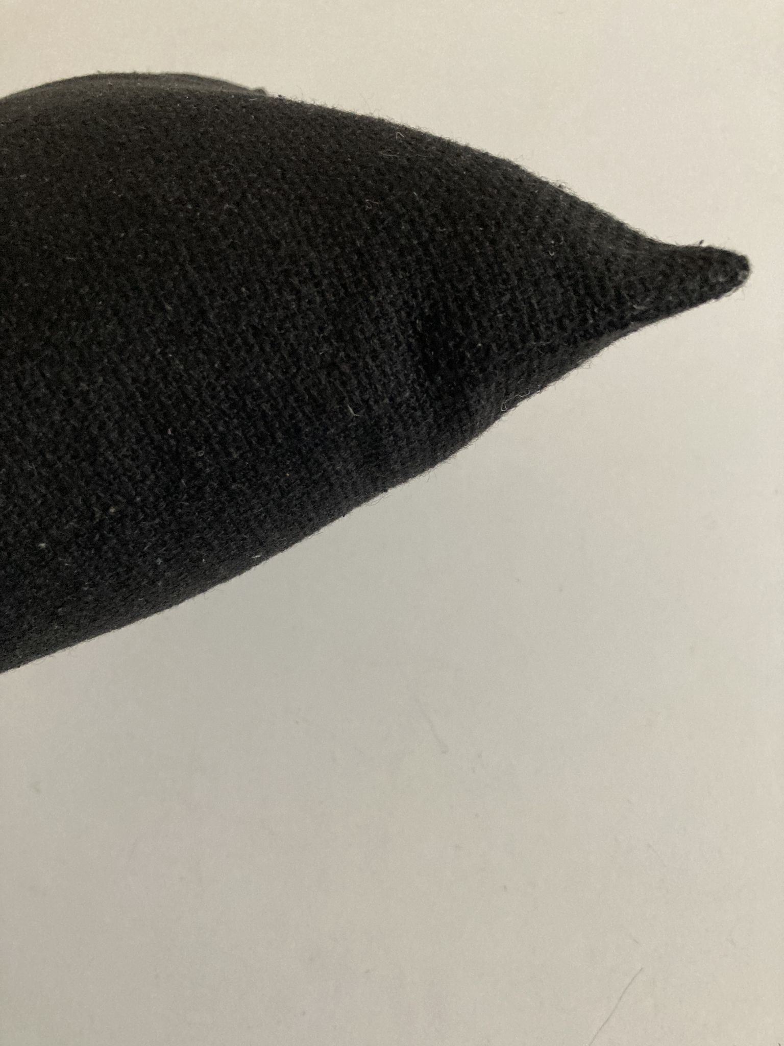 Nearby wool matt cushion Kvadrat black