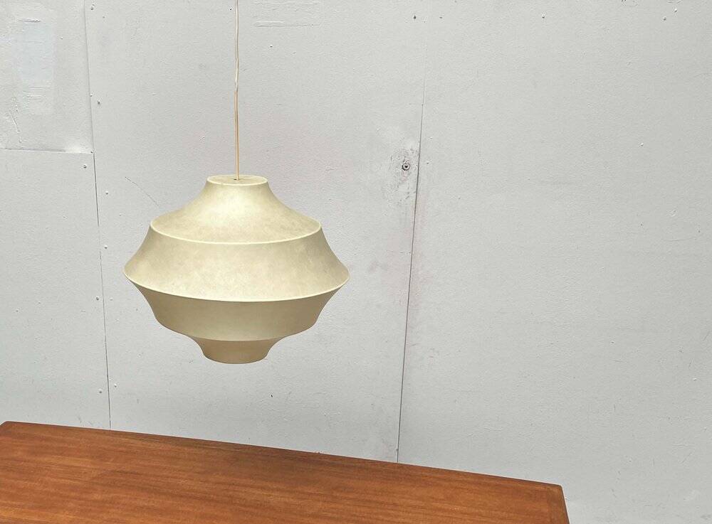 Mid-Century Modern Suspension Cocoon by Friedel Wauer for Goldkant Leuchten, Germany, 1960s