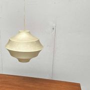 Mid-Century Modern Suspension Cocoon by Friedel Wauer for Goldkant Leuchten, Germany, 1960s