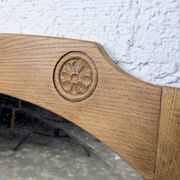 Miroir en chêne sculpté - Années 30