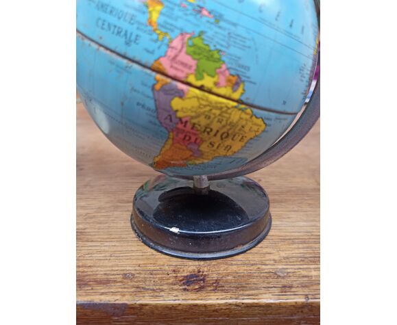 Globe Terrestre Carte Taride En Tole Fin 1950 Selency Globe Terrestre Carte Taride En Tole Fin 1950 Selency