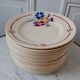 Lot of 10 plates Saint Amand model Valentin