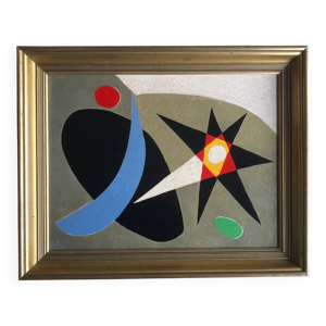 peinture sur panneau