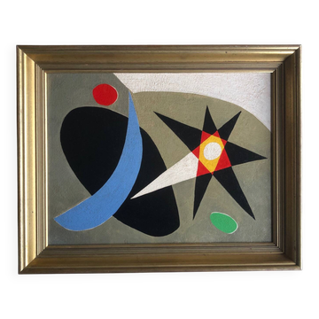 Peinture sur panneau