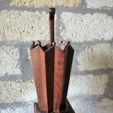 Paraphuie door in old wood