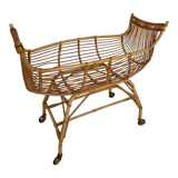Rattan cradle