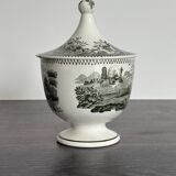 Old Sugar Bowl Jemmapes Faience (Cappellemans)