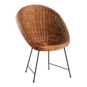 fauteuil corbeille en