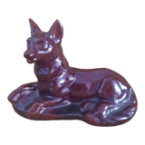 Vintage ceramic dog
