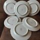 Set of 6 Italian Tognana dinner plates