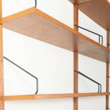 Classic wall shelf by Poul Cadovius for Cado, 1950s, teak veneer
