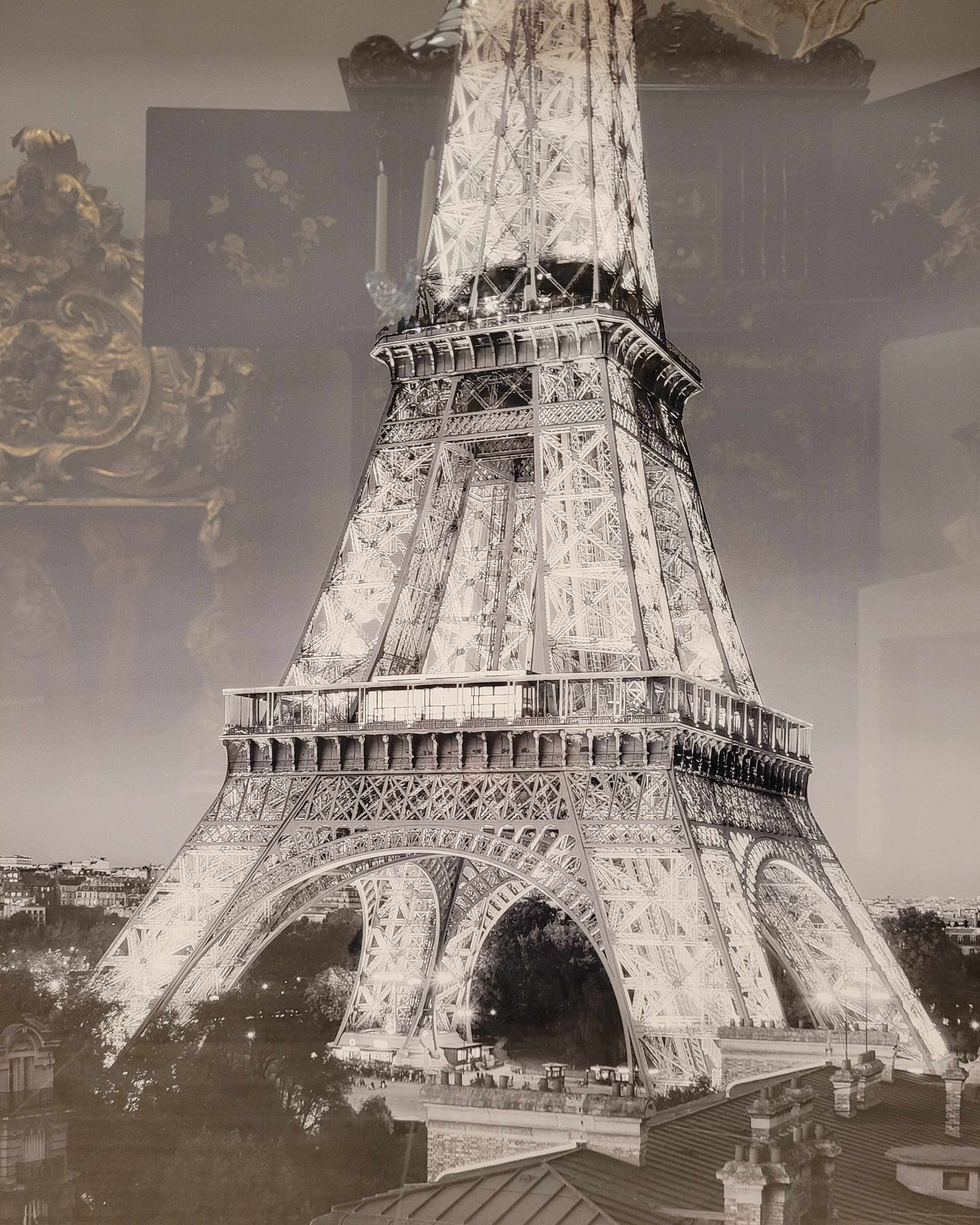 Photography “La Torre Eiffel y Paris”, Roche Bobois, century XXI - France