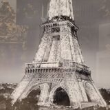 Photography “La Torre Eiffel y Paris”, Roche Bobois, century XXI - France