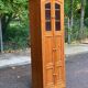Scandinavian tall solid wood wardrobe with hanging space