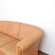 Mid-Century Danish Oak & Leather Sofa, 1970s.