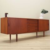Buffet en teck, design danois, années 60, fabricant : Clausen & Son