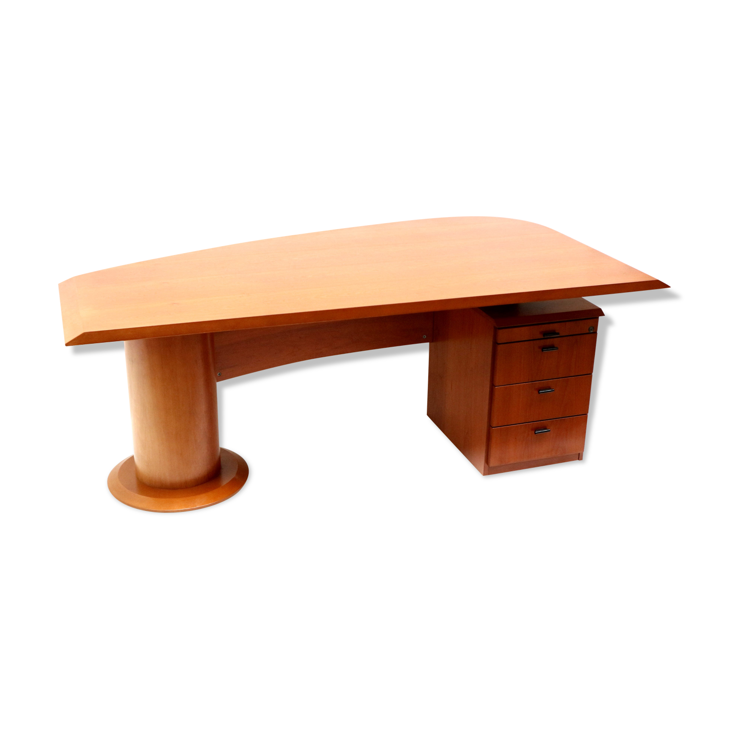 Vintage executive desk from the 1980s