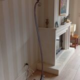 Indoor wrought iron floor lamp