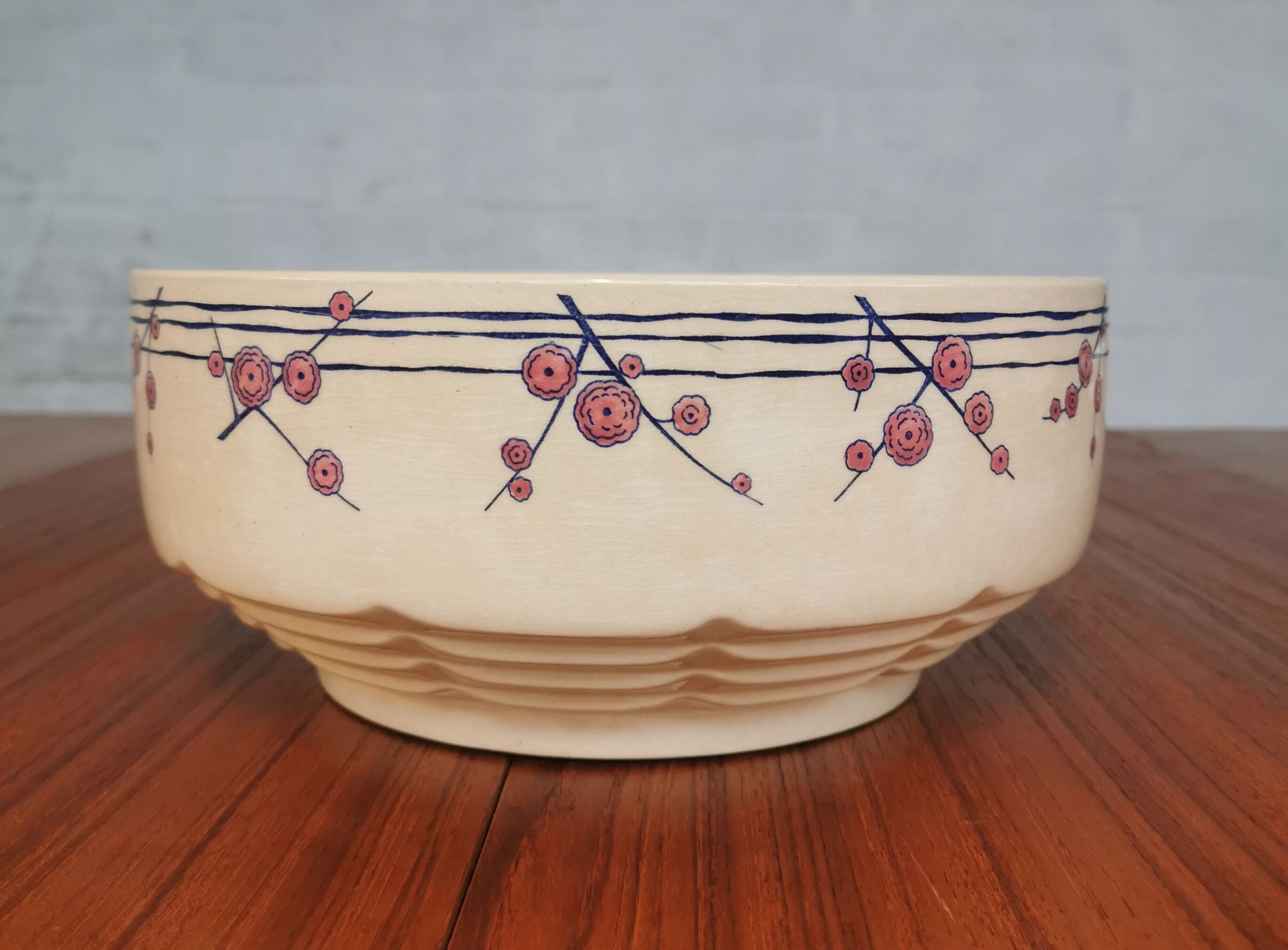 Vintage salad bowl in HBCM earthenware