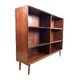 Vintage Scandinavian teak bookcase