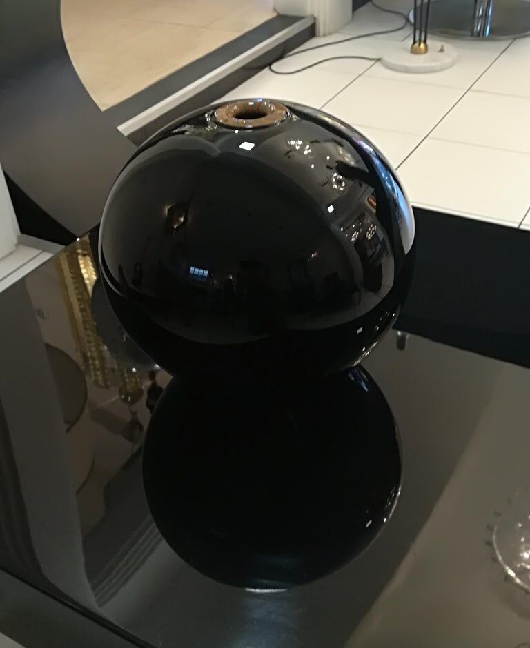 Paolo Crepax set of three Murano glass vases signed