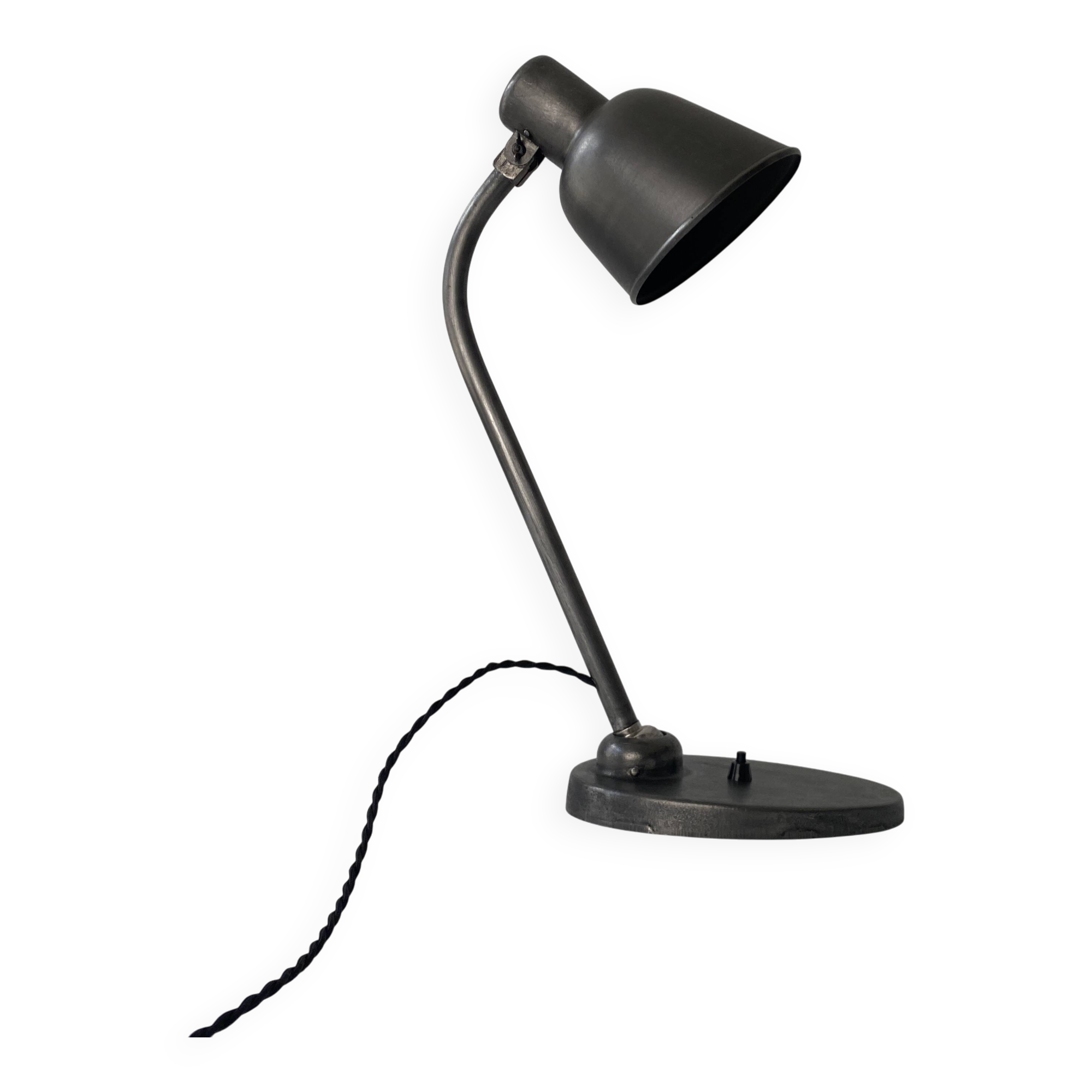 Old bauhaus desk lamp "bur" model 2700