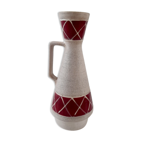 Vase West Germany vintage à anse