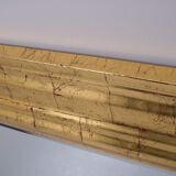 Deknudt gold wall mirror 1970s regency