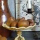 Opaline cake cup early twentieth century