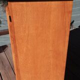 Vintage 1960s 2-door, 2-drawer low cabinet