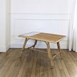 Rattan coffee table