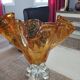 Artisan crystal vase