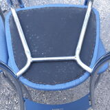 Chaises métal et chrome
