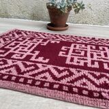 Pure Wool Rug 70s – 126x57cm