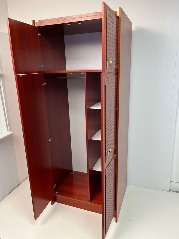 Armoire haute a 2 corps style marin vintage