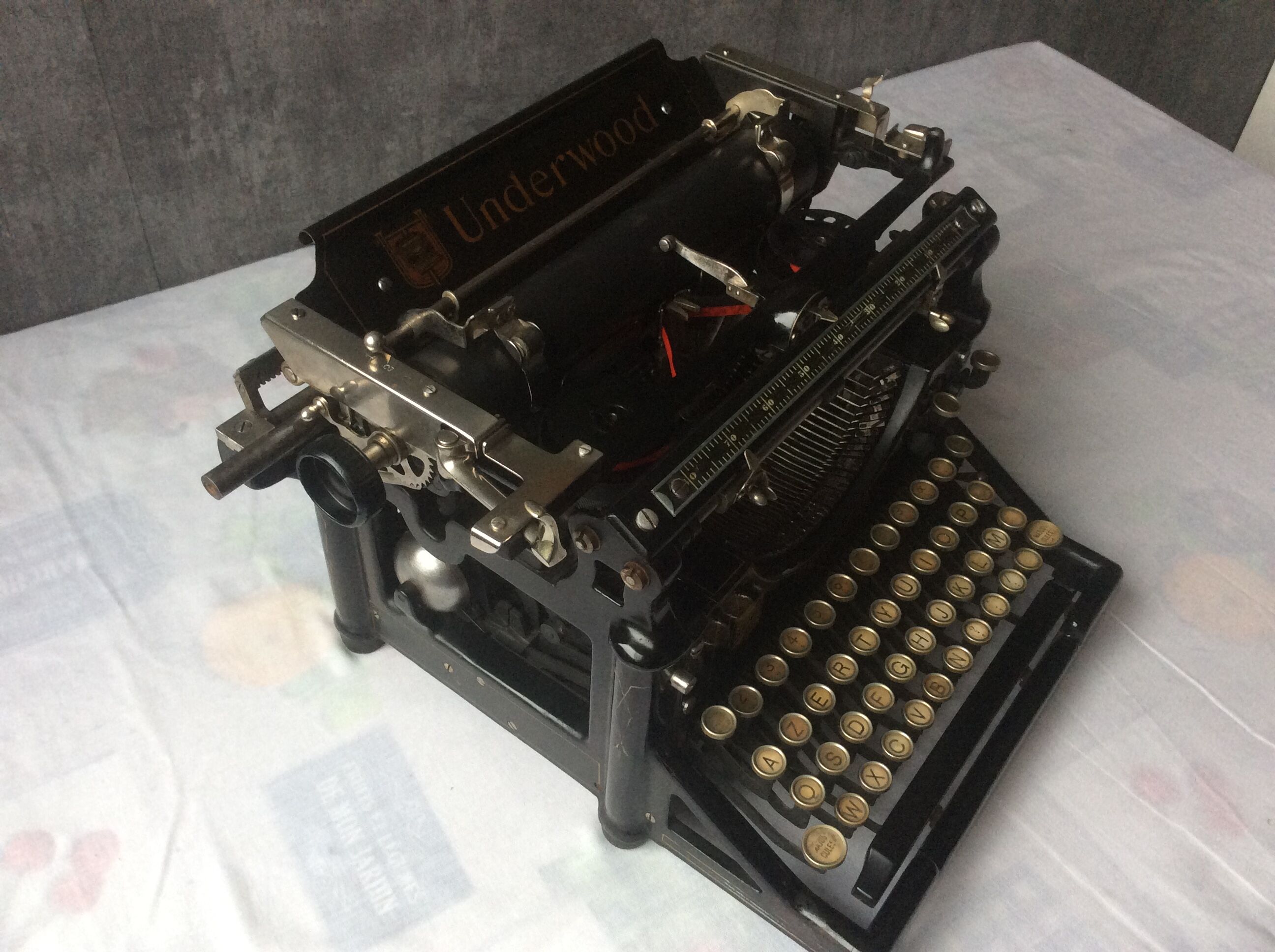 Old Underwood typewriter