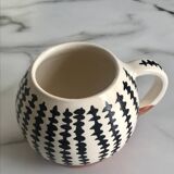 Small terracotta vase with handle, Safi