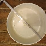 Plat et saladier terre de fer