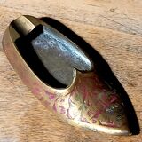 Oriental brass ashtray - vintage
