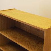 Danish Oak Bookcase with Drawers, 1960s