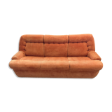 Vintage orange sofa bed