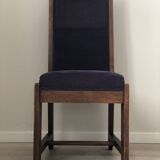 Set of 4 Art Deco Haagse School Dining Chair Frits Spanjaard 1930s