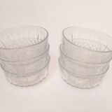 Arcoroc bowl with 6 cups